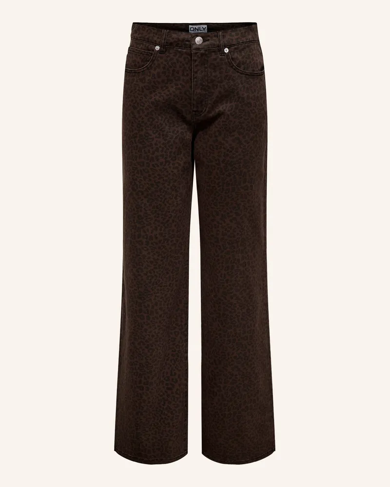 only Wide Leg Jeans braun Chicory