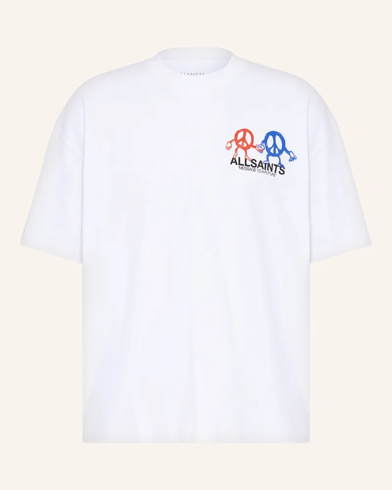 AllSaints T-Shirt Weiss