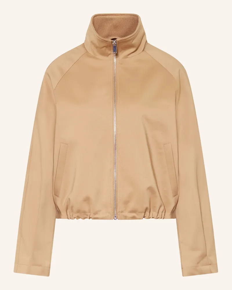 OPUS Kastenjacke Halvi beige Camel