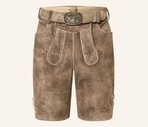 Trachten-Lederhose Herbert braun