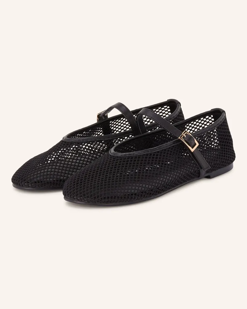 TORAL Mary-Jane-Ballerinas Sybilla schwarz Schwarz