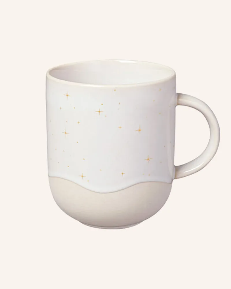 Villeroy & Boch Becher mit Henkel WINTER GLOW Beige