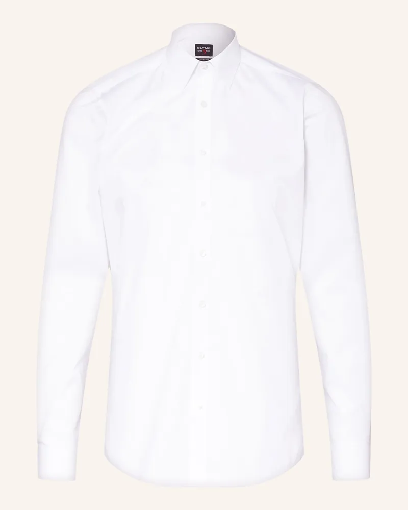 Olymp Hemd Level Five Body Fit weiss Weiss