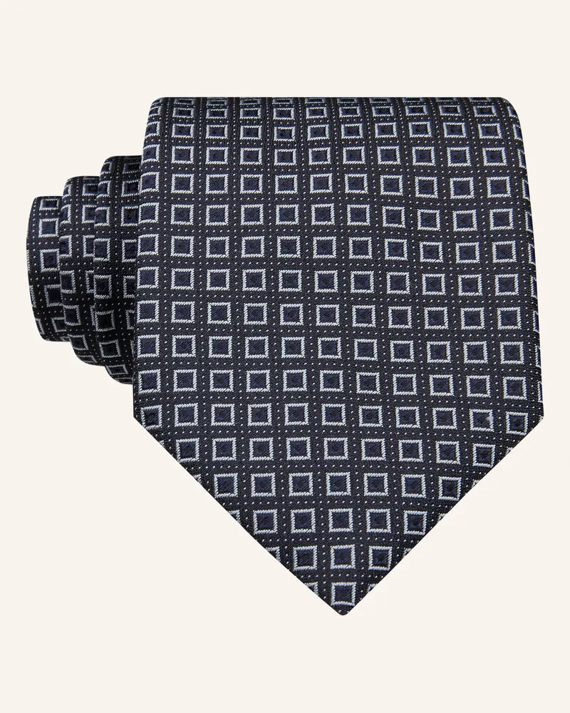 HUGO BOSS Krawatte blau Dunkelblau