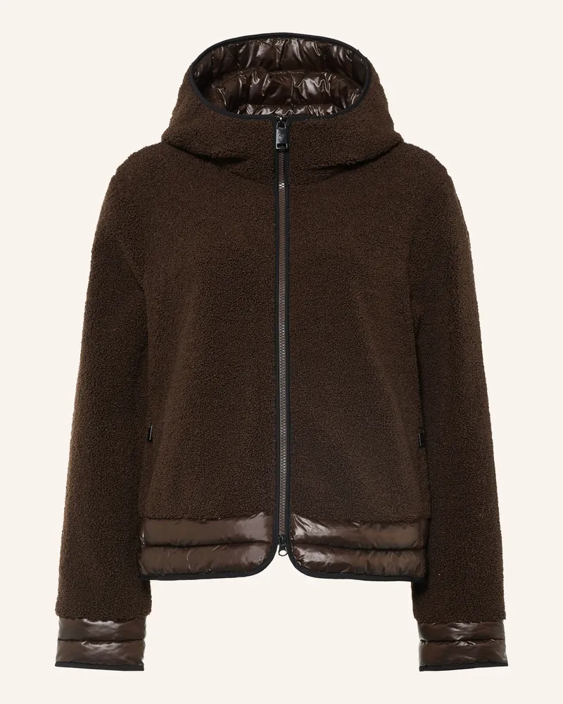 Fuchs Schmitt Teddyfell-Jacke Leipzig braun Dunkelbraun