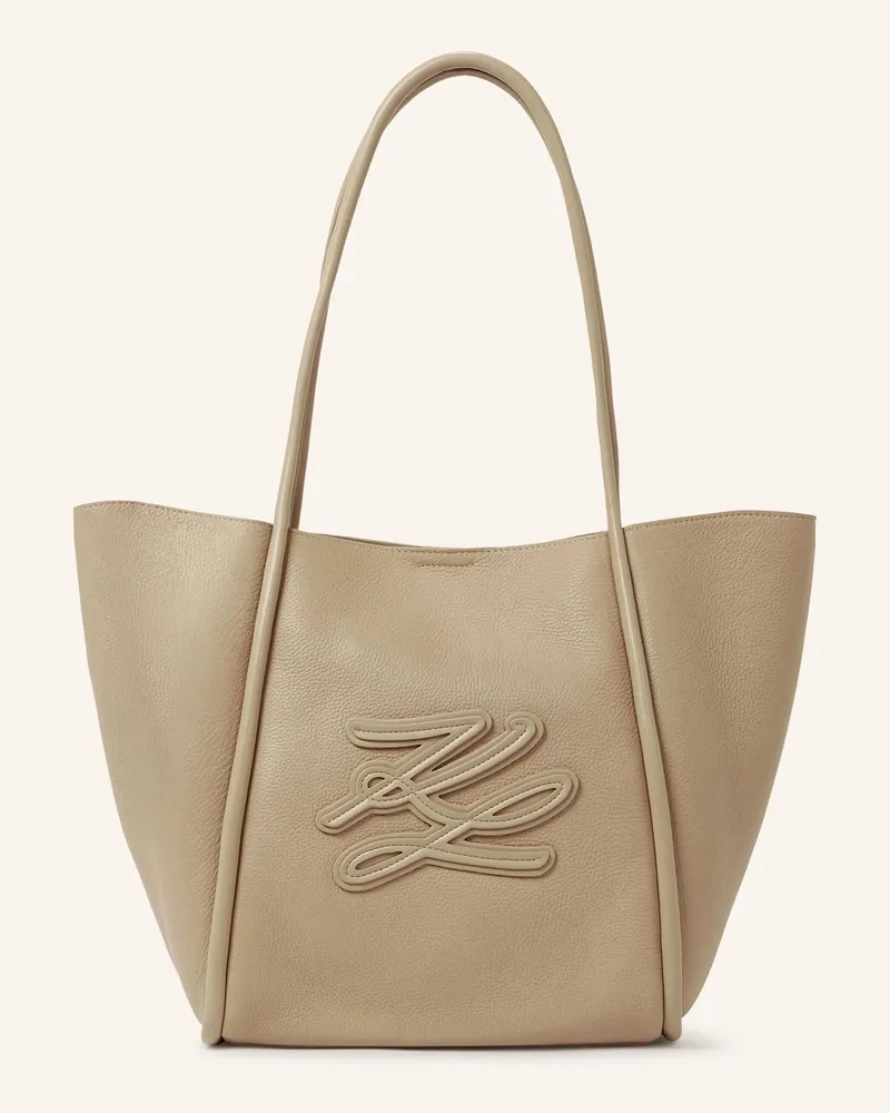 Karl Lagerfeld Handtasche beige Beige