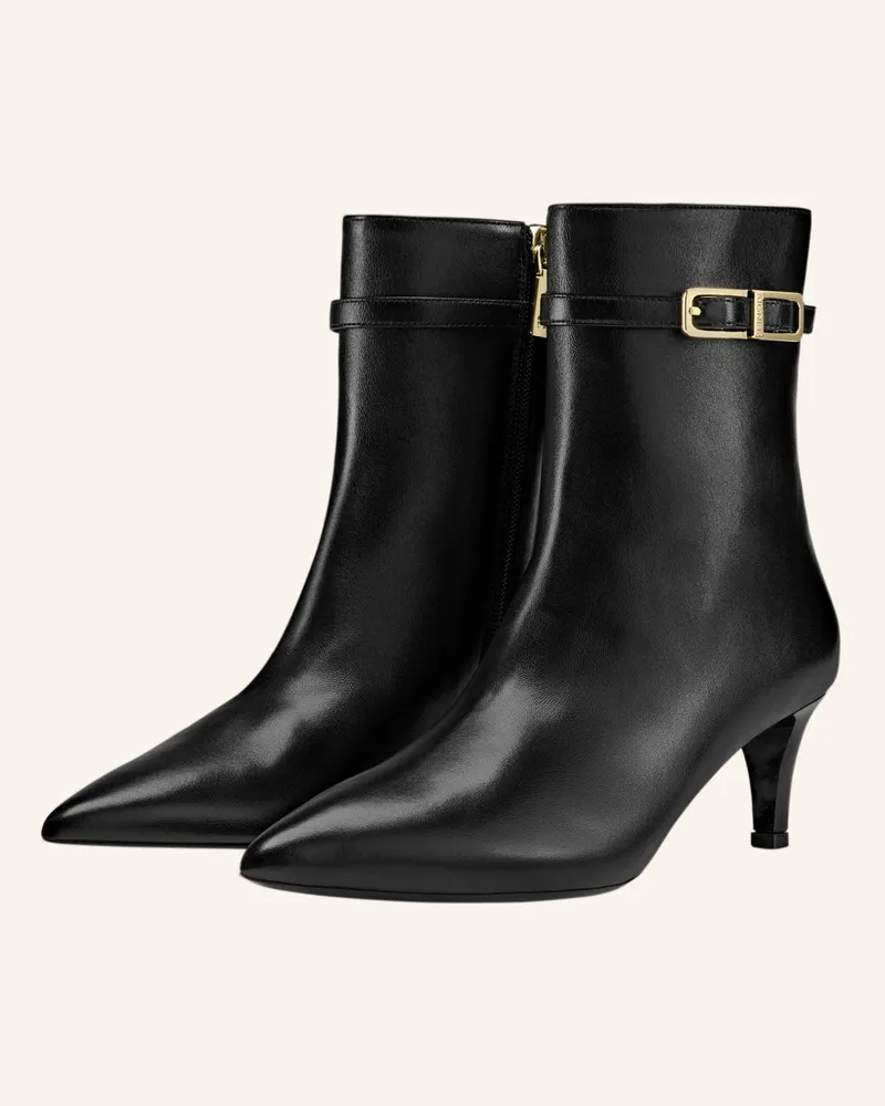 Aigner Heel Bootie Madonna 12d schwarz Schwarz