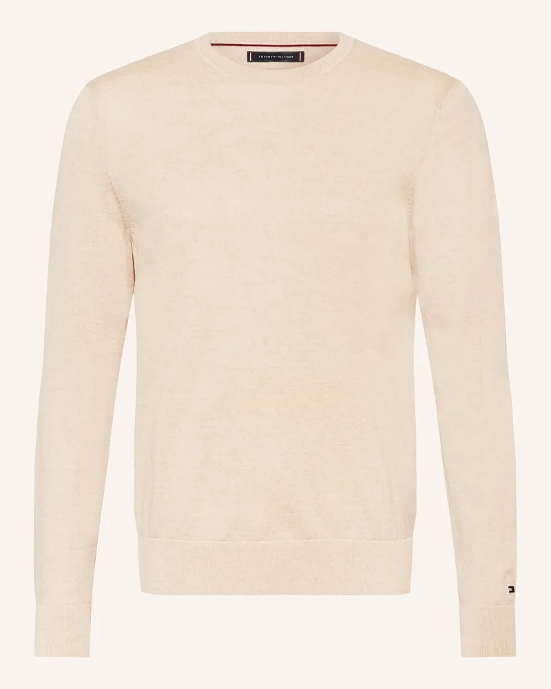Tommy Hilfiger Pullover aus Merinowolle Creme
