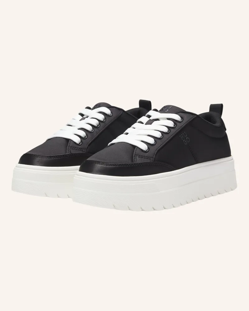 HUGO BOSS Turnschuh LYSSA_TENN_ST Schwarz