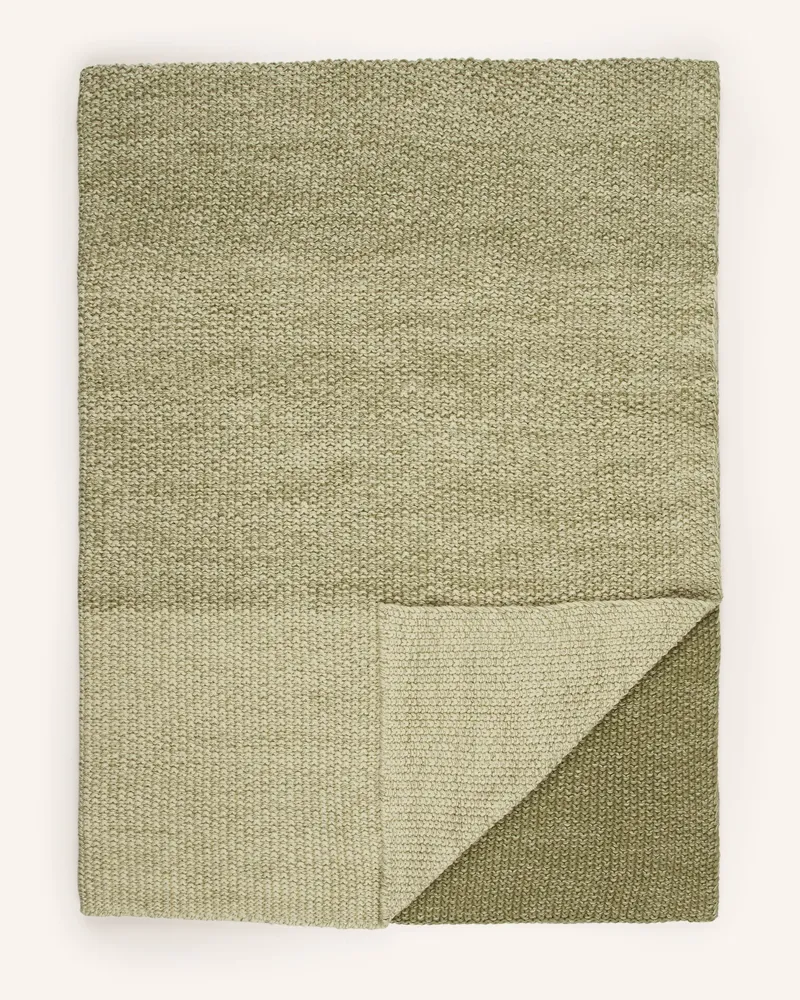 Marc O'Polo Plaid NORDIC KNIT Grün