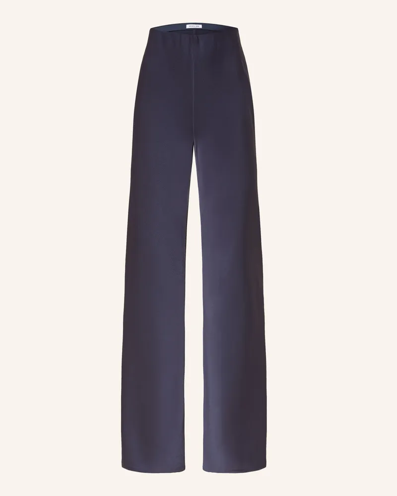 Veronica Beard Bootcut-Hose Braddock blau Dunkelblau