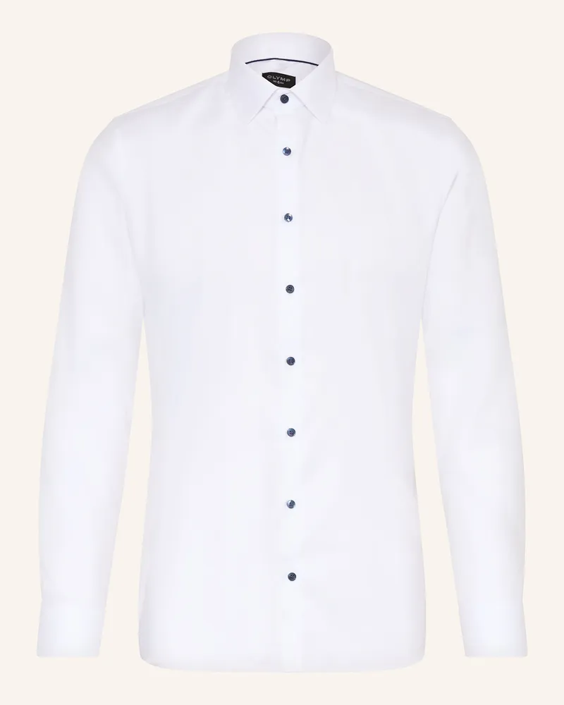 Olymp Hemd No. Six Super Slim weiss Weiss