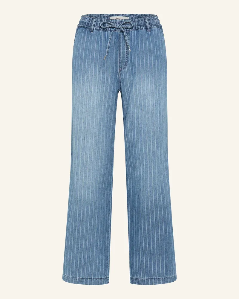 Brax Palazzohose Style Maine S blau Blau