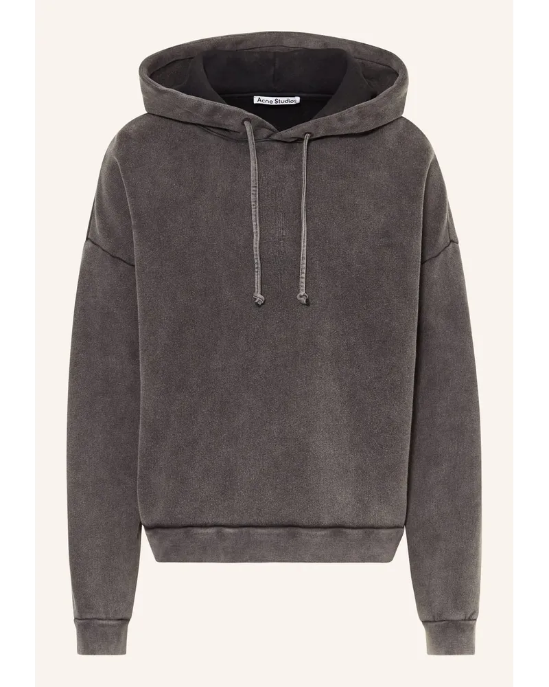 Acne Studios Oversized-Hoodie Schwarz