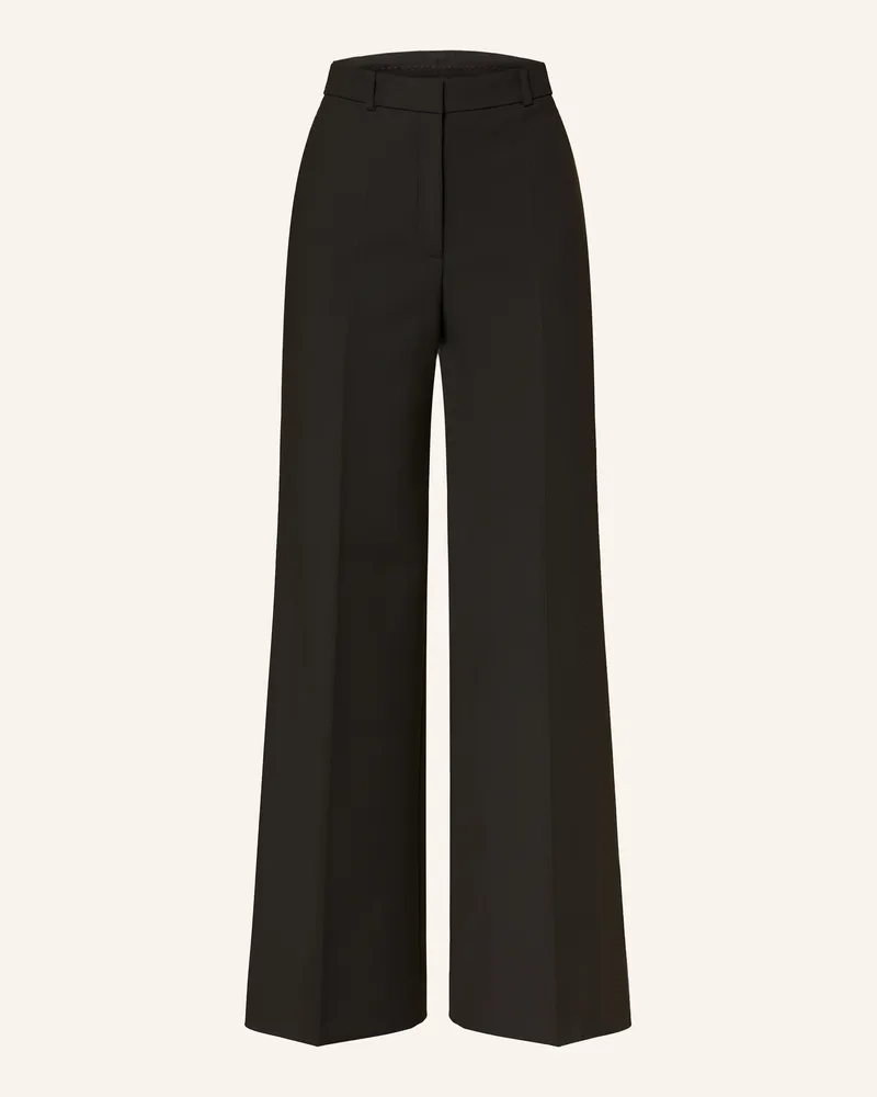 HUGO BOSS Marlenehose HASMINA Schwarz