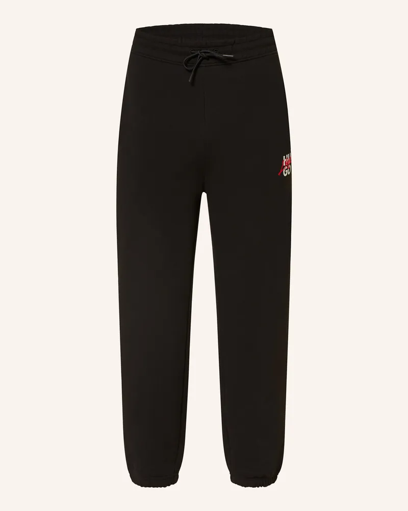 HUGO BOSS Sweatpants DIOGOPANTE Schwarz