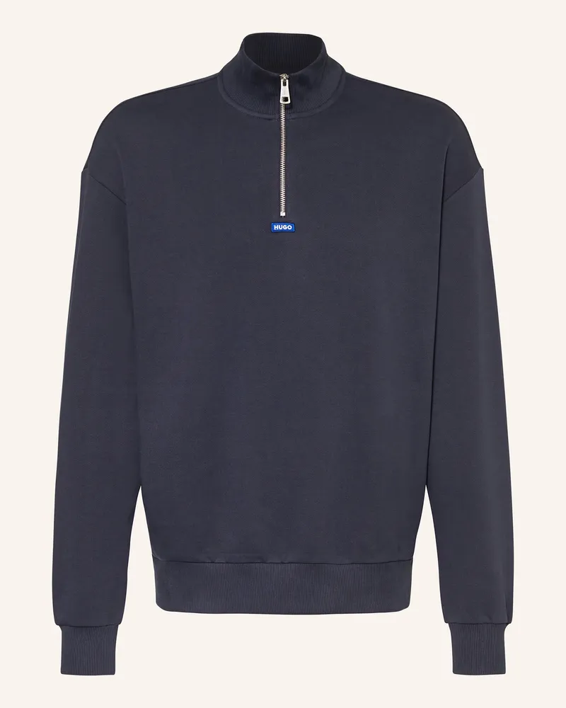 HUGO BOSS Sweat-Troyer NEELER Dunkelblau
