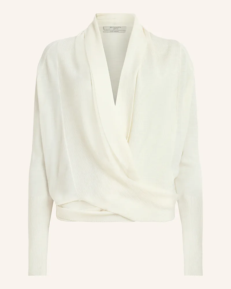 AllSaints Strickhülle Wasson weiss Ecru