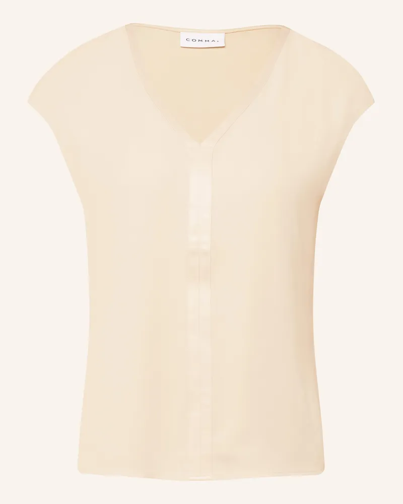 COMMA Blusentop beige Beige