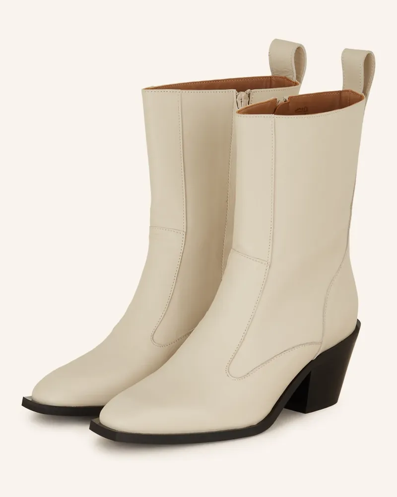 Flattered Stiefeletten CHER - CREME Weiss