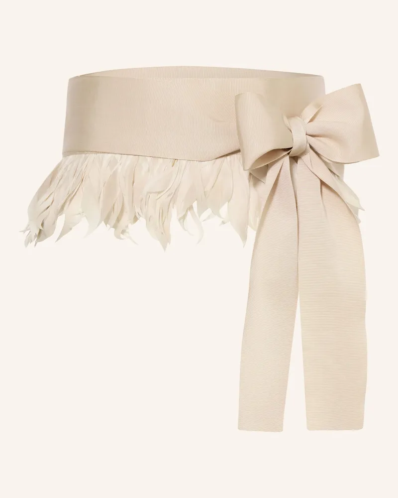 Sara Roka Bindegürtel New York rosa Beige