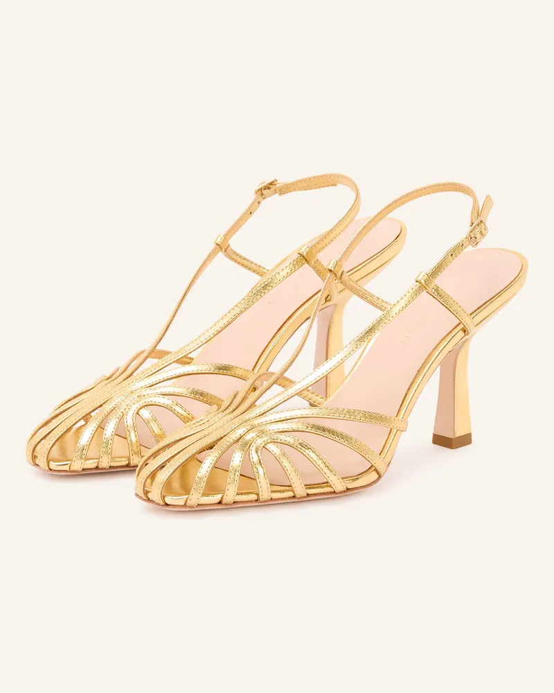 Loeffler Randall Slingpumps Alexandra gold Gold