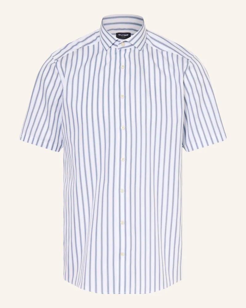 Olymp Kurzarm-Hemd Luxor Modern Fit blau Blau