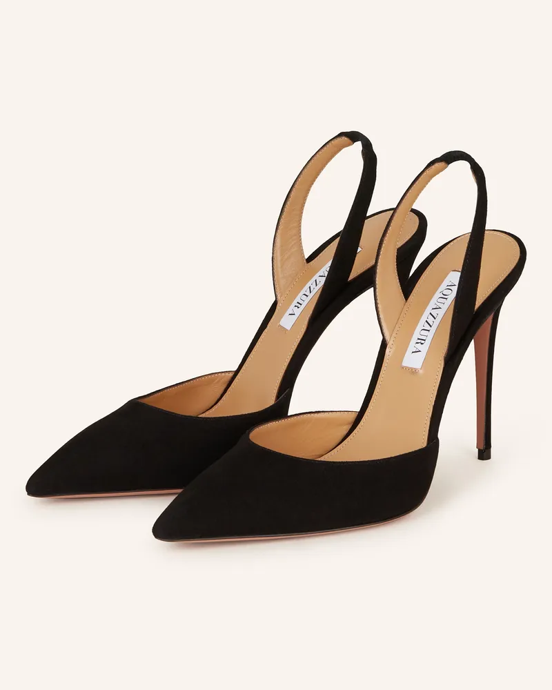 Aquazzura Slingpumps SO NUDE Schwarz
