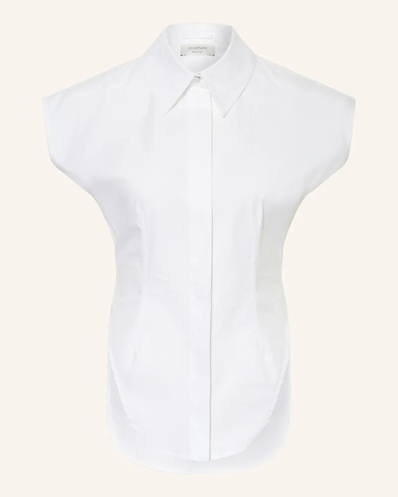 SPORTMAX Blusentop Sabato weiss Weiss
