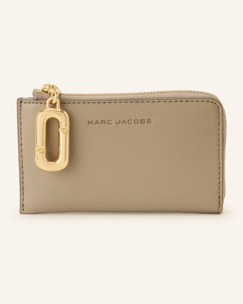 Marc Jacobs Geldbörse The Scene Top Zip Multi Wallet beige Taupe