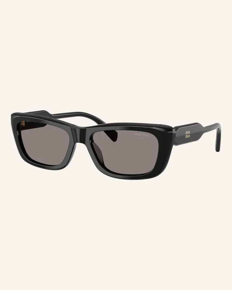 Miu Miu Sonnenbrille Mu b12s schwarz Schwarz