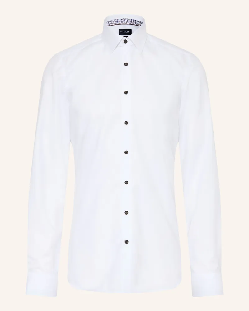 Olymp Hemd Level Five Body Fit weiss Weiss