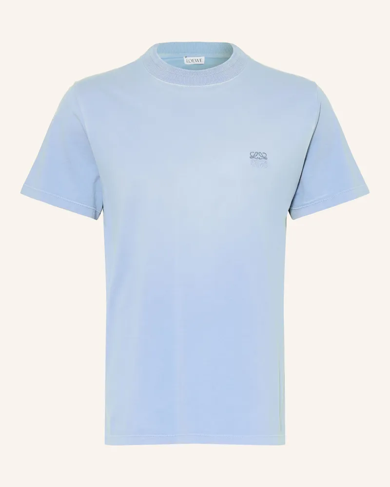 Loewe T-Shirt blau Hellblau