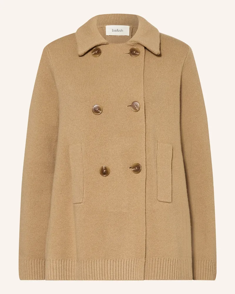 ba&sh Strckjacke Vesta braun Camel