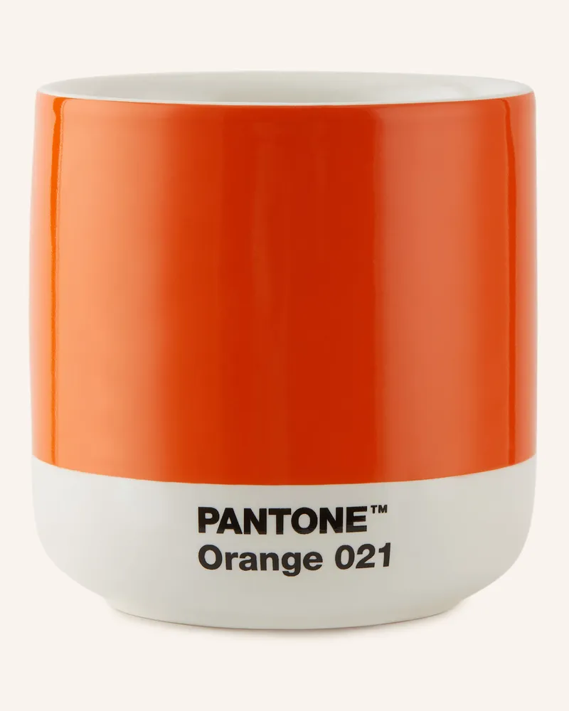 Pantone Universe Thermobecher Cortado orange Orange