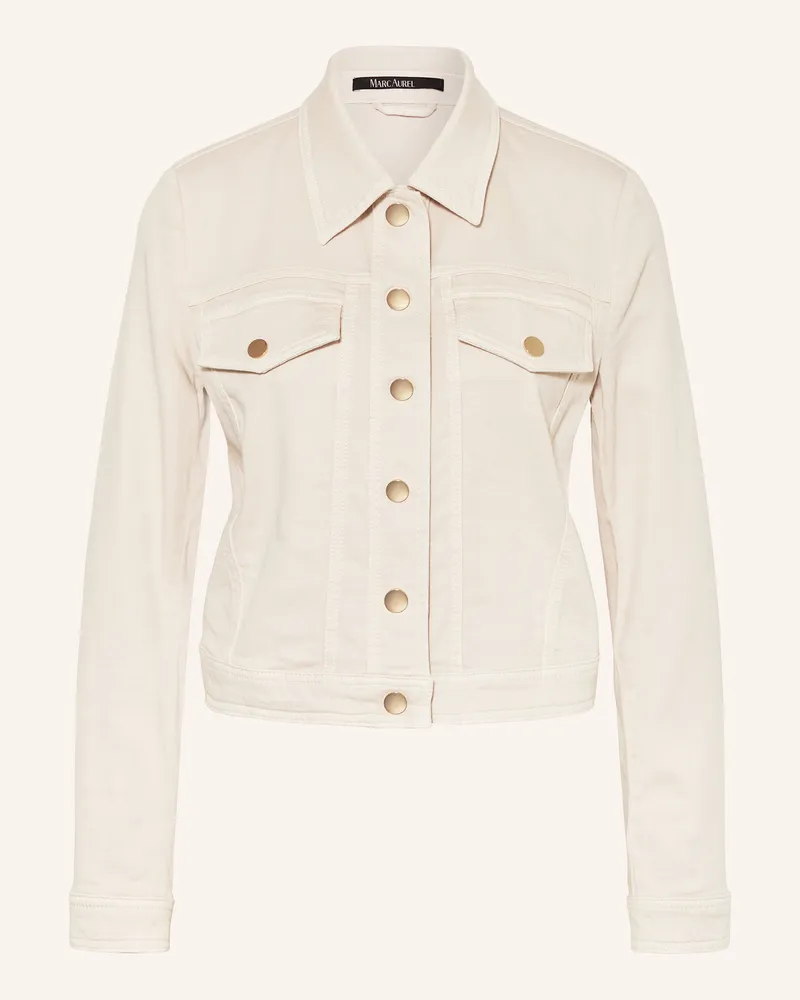 MARC AUREL Jeansjacke Creme