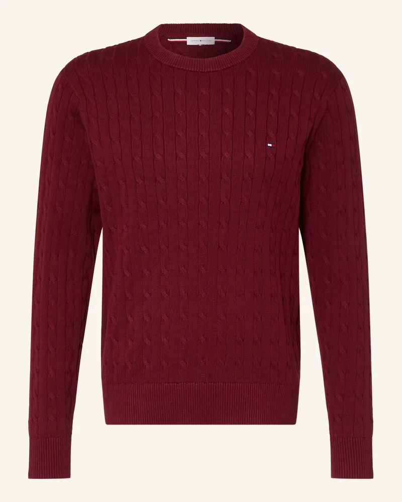Tommy Hilfiger Pullover rot Dunkelrot