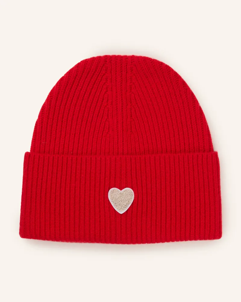 Darling Harbour Mütze Mit Cashmere rot Red