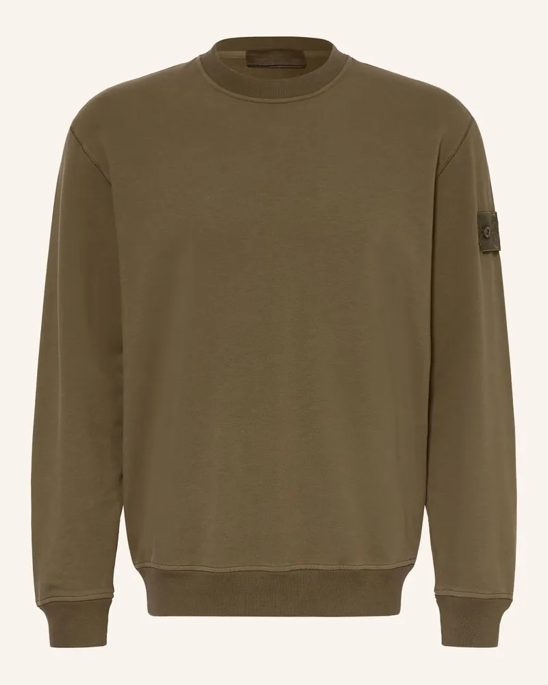 Stone Island Sweatshirt gruen Khaki