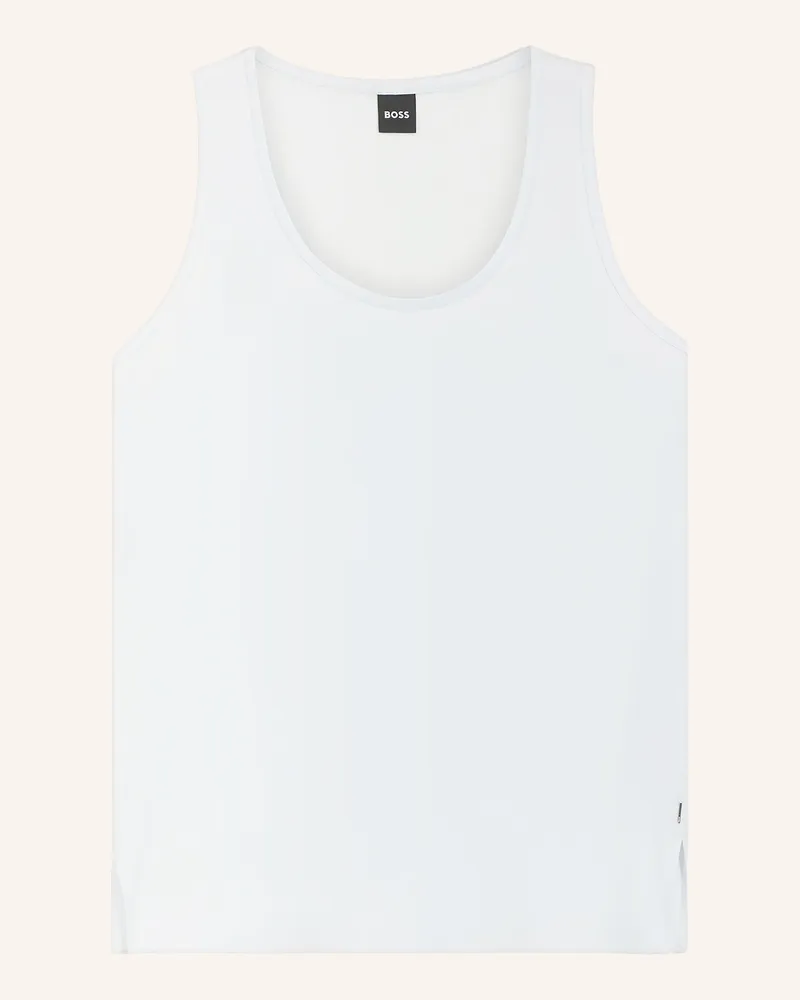 HUGO BOSS Seidentop Bettyna blau Hellblau