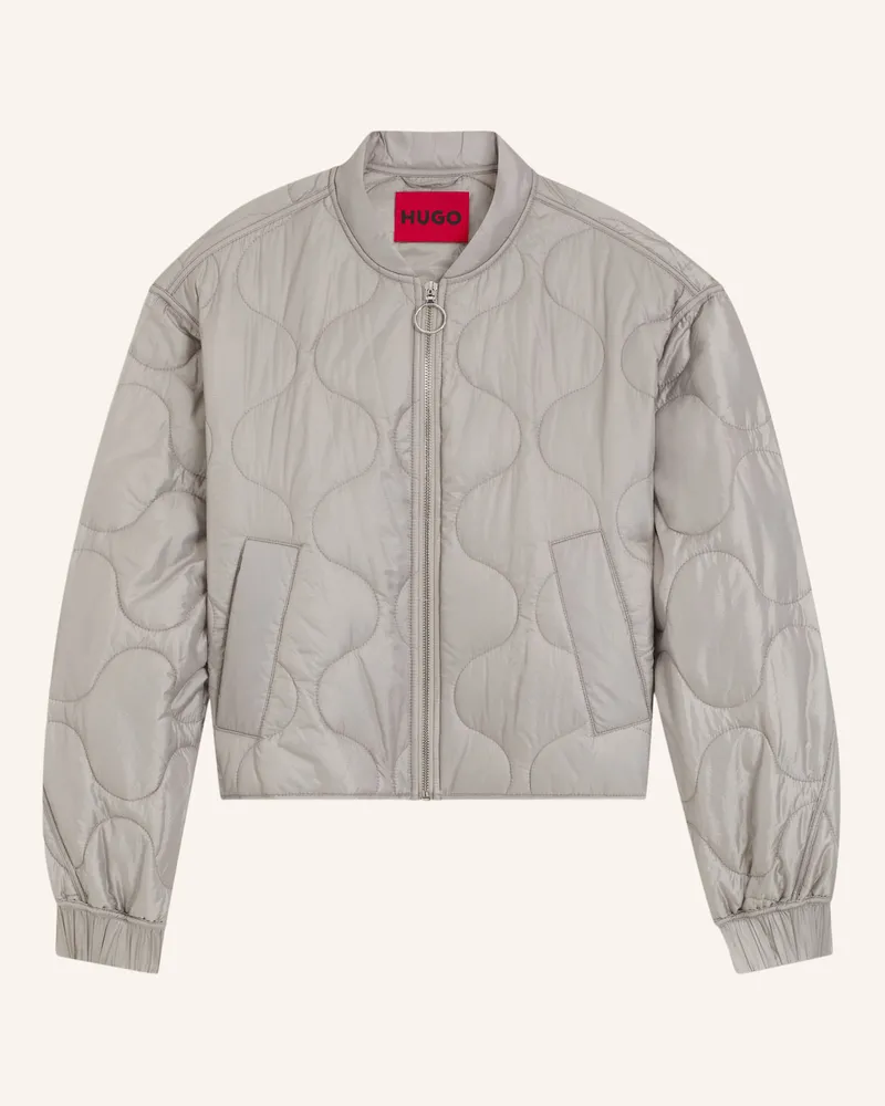 HUGO BOSS Jacket Fulan-3 Relaxed Fit grau Grau