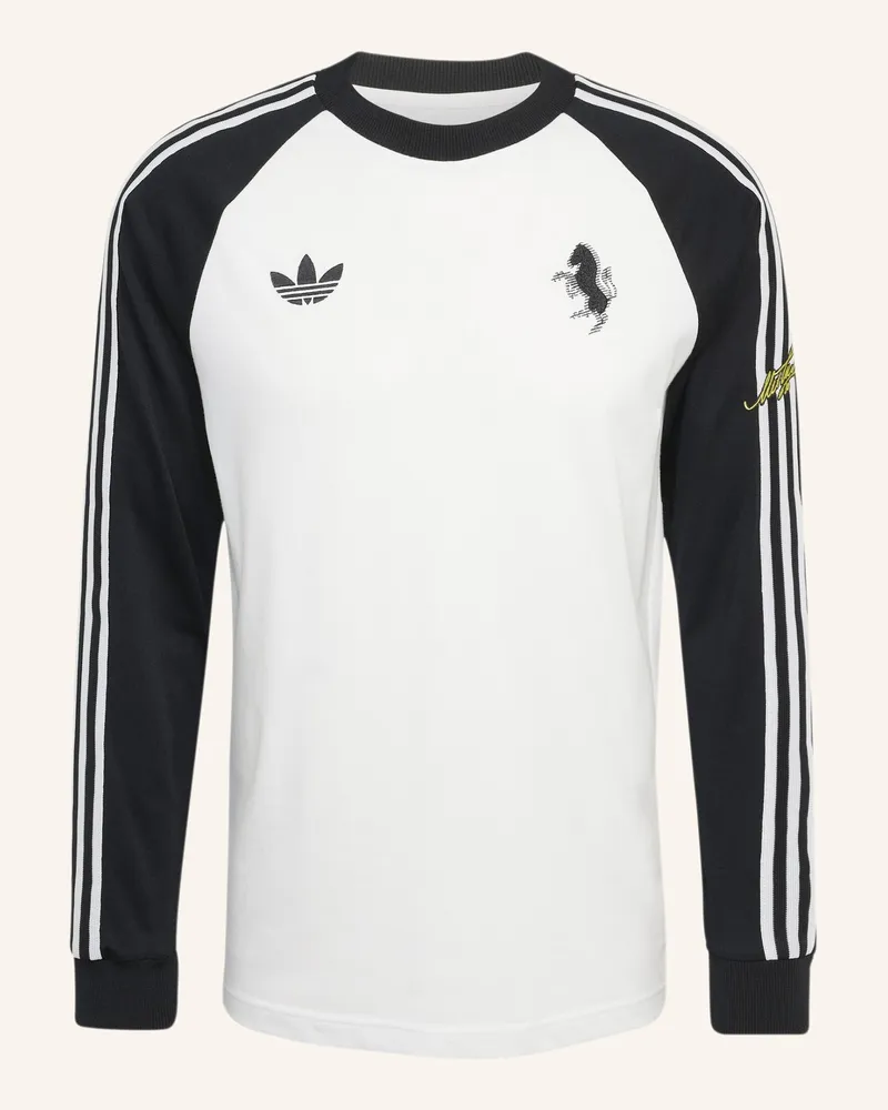 adidas Juventus Turin Originals Trikot, Langärmlig weiss Weiss