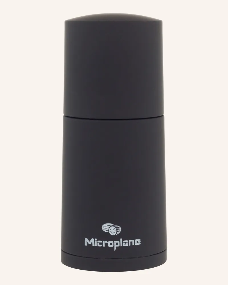 Microplane Gewürzmühle schwarz Schwarz