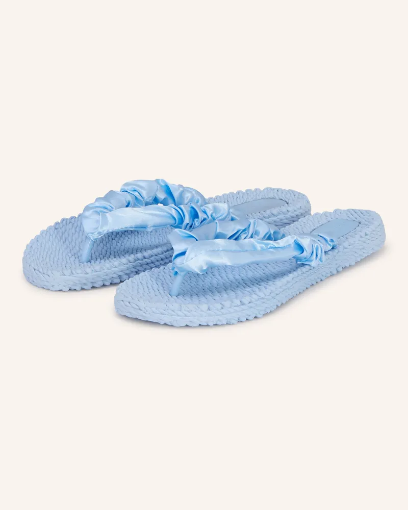 Ilse Jacobsen Zehentrenner Hellblau