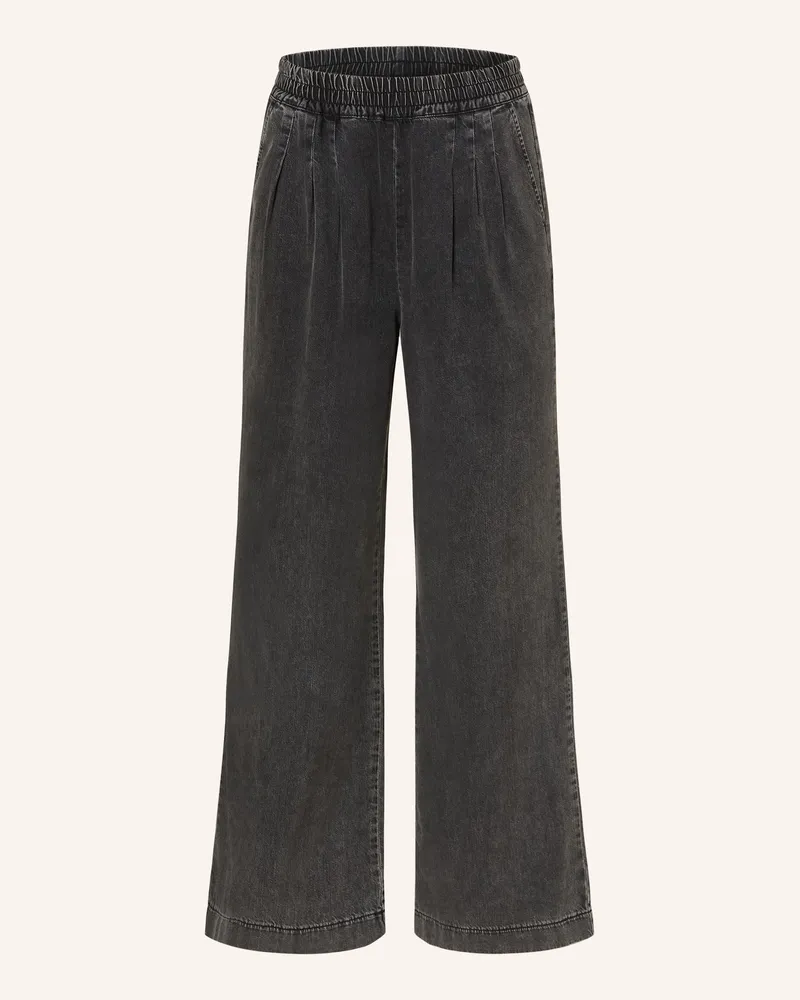 MARC AUREL Marlenehose In Jeansoptik grau Dunkelgrau