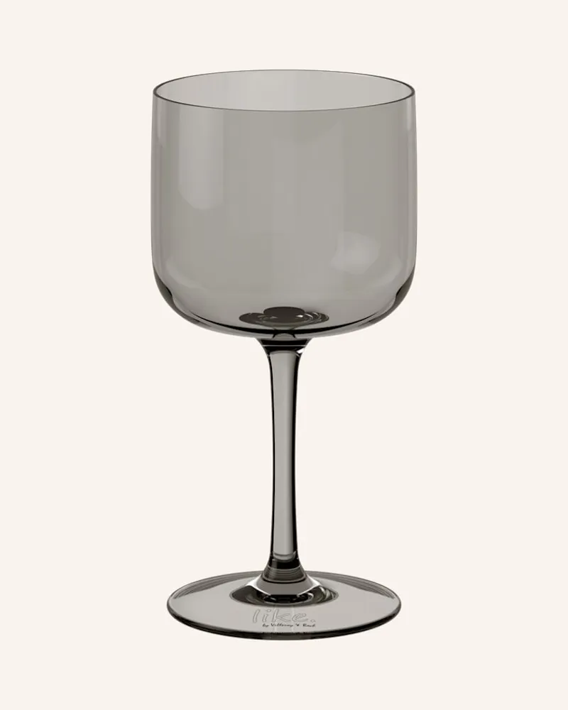 Villeroy & Boch Weinglas, Set 2tlg Like Smoke grau Grau