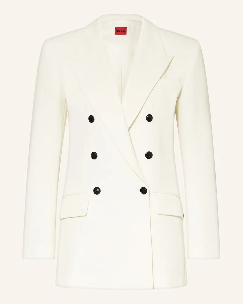 HUGO BOSS Blazer Amalisa weiss Ecru