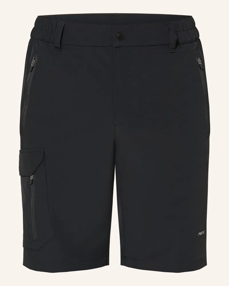 me°ru' Trekkingshorts Sevran schwarz Schwarz