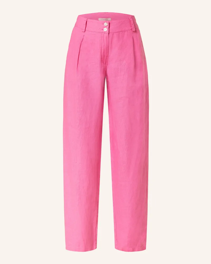 lilienfels Leinenhose Pink
