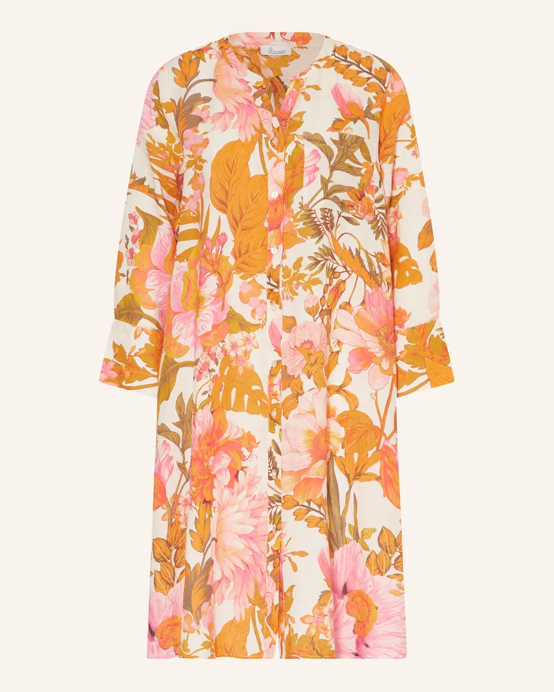 Princess goes Hollywood Leinenkleid Orange